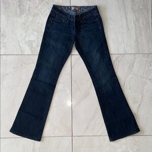 PAIGE Midnight Blue Wide Leg Jeans